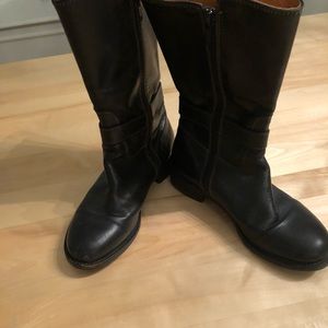Black Leather Boots
